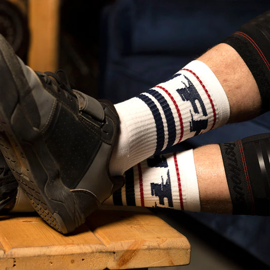 Calcetas Orion, Blanca