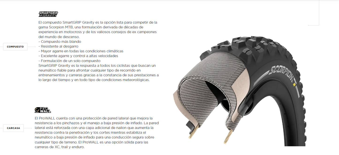 LLANTA PIRELLI SCORPION ENDURO M 29X2.6