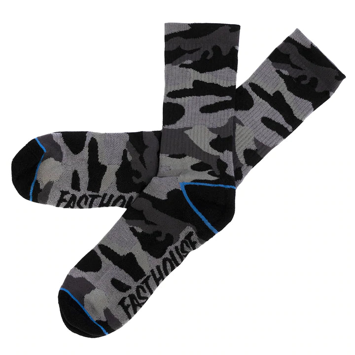 Calcetas Delta, Negro/Camo